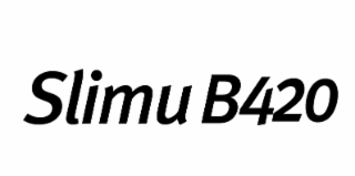 SLIMU B420 logo