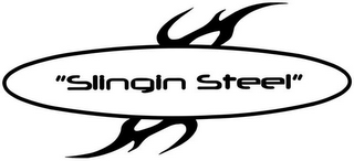 "SLINGIN STEEL" logo