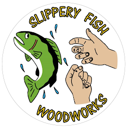 SLIPPERY FISH WOODWORKS logo