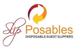 SLIPPOSABLES DISPOSABLE GUEST SLIPPERS logo