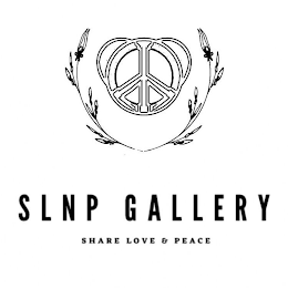 SLNP GALLERY SHARE LOVE & PEACE logo