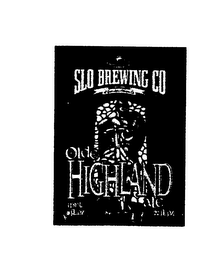 SLO BREWING CO OLDE HIGHLAND ALE logo