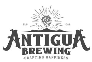 SLO CAL ANTIGUA BREWING CRAFTING HAPPINESS logo