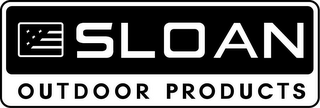 SLOAN OUTDOOR PRODUCTS logo