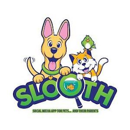 SLOOTH SOCIAL MEDIA APP FOR PETS AND THEIR PARENTS logo