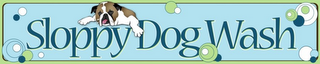SLOPPY DOG WASH logo