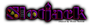 SLOTJACK BAR SLOTJACK BY: BERNIE TARLECKI logo