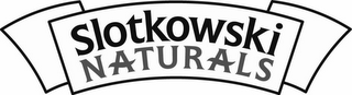 SLOTKOWSKI NATURALS logo