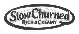 SLOW CHURNED RICH & CREAMY logo