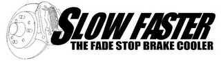 SLOW FASTER - THE FADE STOP BRAKE COOLER logo