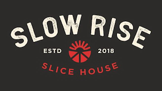 SLOW RISE SLICE HOUSE ESTD 2018 logo