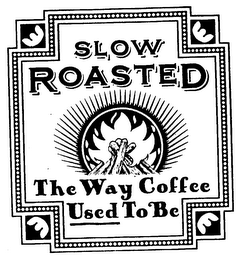 SLOW ROASTED THE WAY COFFEE USED TO BE logo