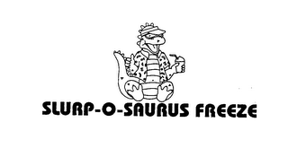 SLURP-O-SAURUS FREEZE logo