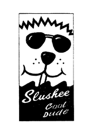 SLUSHEE COOL DUDE logo