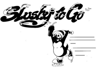 SLUSHY TO GO logo