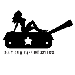 SLUT ON A TANK INDUSTRIES logo