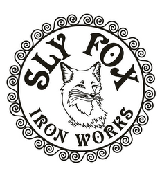 SLY FOX IRON WORKS 2011 JWN logo