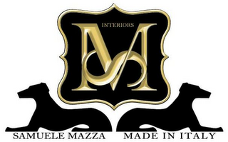 SM INTERIORS SAMUELE MAZZA MADE IN ITALY logo