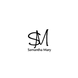 SM SAMANTHA MARY logo