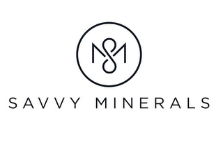 SM SAVVY MINERALS logo