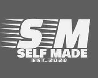 SM, SELF MADE, EST 2020 logo