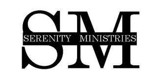 SM SERENITY MINISTRIES logo