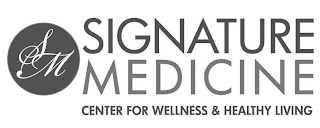 SM SIGNATURE MEDICINE CENTER FOR WELLNESS & HEALTHY LIVING logo