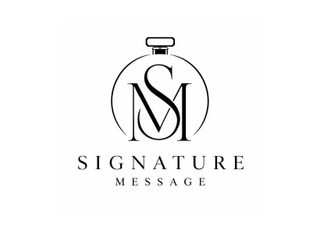 SM SIGNATURE MESSAGE logo