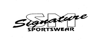 SM SIGNATURE SPORTSWEAR logo