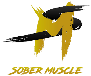 SM SOBER MUSCLE logo