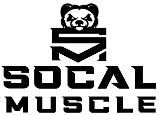 SM SOCAL MUSCLE logo
