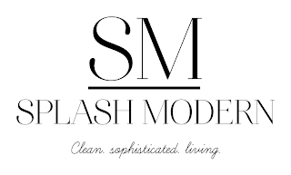 SM SPLASH MODERN CLEAN. SOPHISTICATED. LIVING. logo