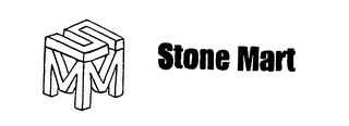 SM STONE MART logo