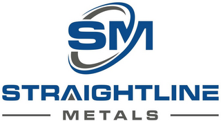 SM STRAIGHTLINE METALS logo