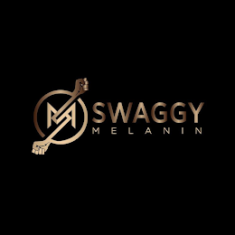 SM SWAGGY MELANIN logo
