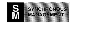 SM SYNCHRONOUS MANAGEMENT logo