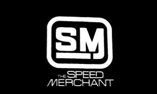 SM THE SPEED MERCHANT logo