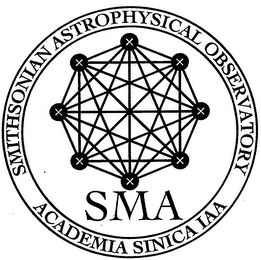 SMA SMITHSONIAN ASTROPHYSICAL OBSERVATORY ACADEMIA SINICA IAA logo