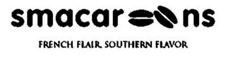 SMACAROONS FRENCH FLAIR, SOUTHERN FLAVOR logo