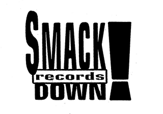 SMACK DOWN RECORDS logo