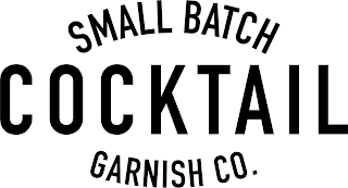 SMALL BATCH COCKTAIL GARNISH CO. logo