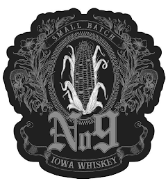 SMALL BATCH NO 9 IOWA WHISKEY