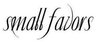 SMALL FAVORS logo