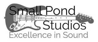 SMALL POND STUDIOS EXCELLENCE IN SOUND logo