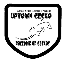 SMALL SCALE REPTILE BREEDING UPTOWN GECKO BREEDING OF GECKOS logo
