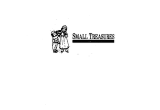 SMALL TREASURES SPECIALIZING IN BLACK ARTIST DOLLS AND COLLECTIBLES logo
