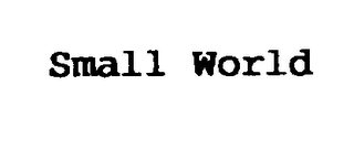 SMALL WORLD logo
