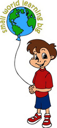 SMALL WORLD LEARNING BIG logo