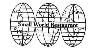 SMALL WORLD RESTAURANT logo