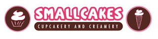 SMALLCAKES CUPCAKERY AND CREAMERY logo